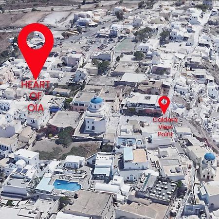 Heart Of Oia - Private House With Jacuzzi Apartamento Exterior foto