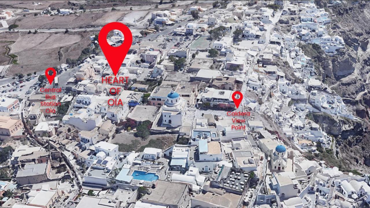 Heart Of Oia - Private House With Jacuzzi Apartamento Exterior foto